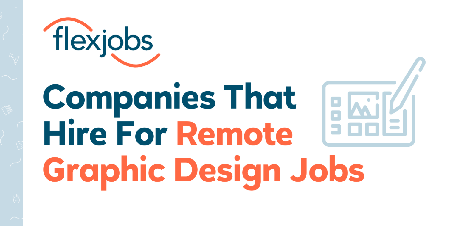 graphic design internships remote Niche Utama Home  Companies That Hire for Remote Graphic Design Jobs  FlexJobs