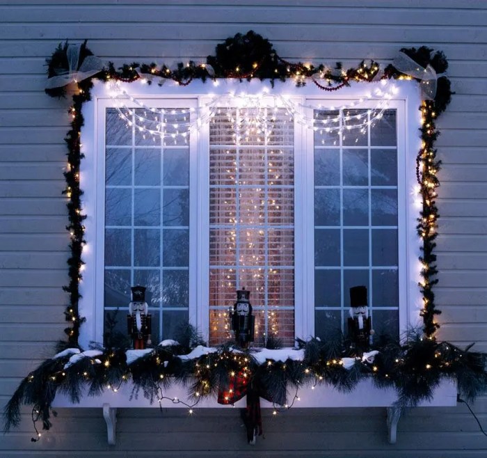 Weihnachtsfenster gestalten